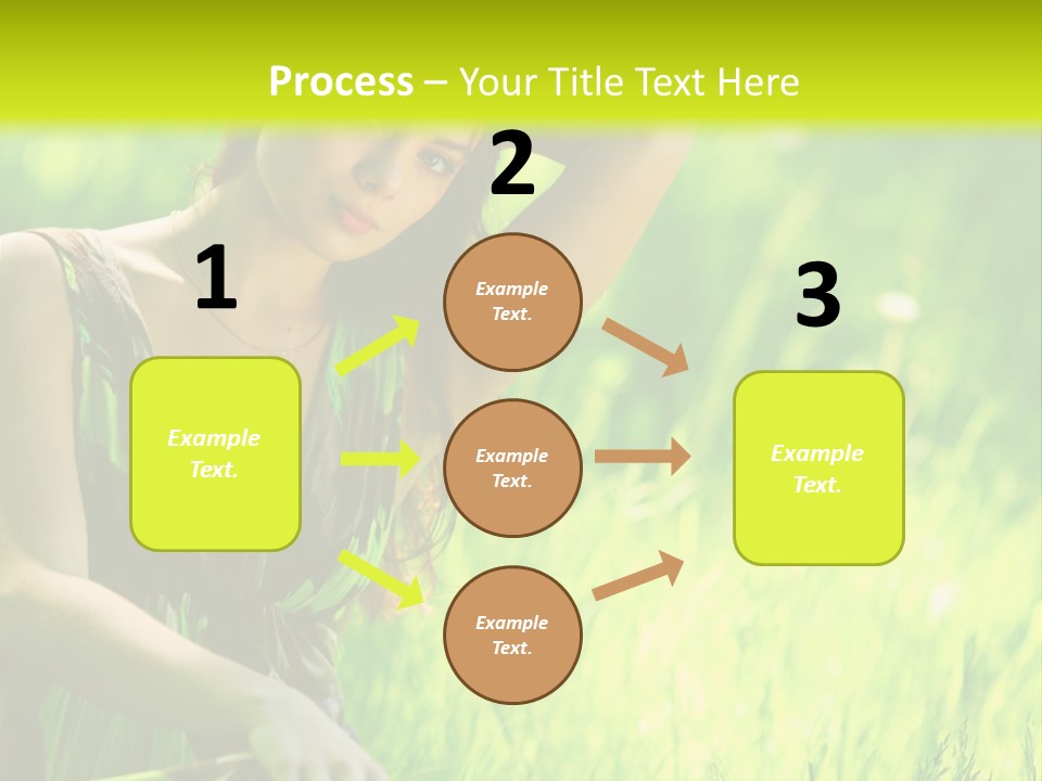 Young  Seductive PowerPoint Template