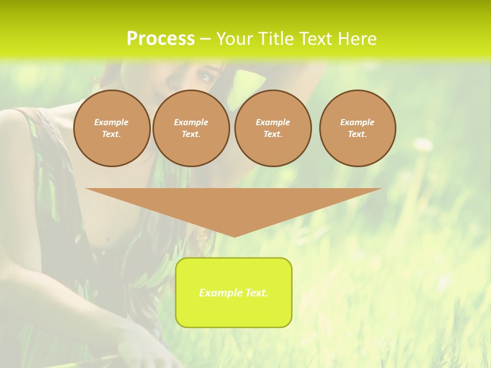 Young  Seductive PowerPoint Template