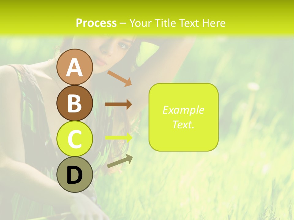 Young  Seductive PowerPoint Template