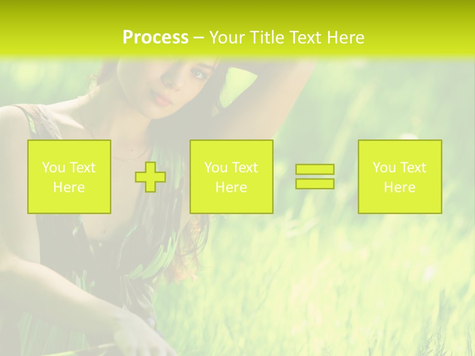 Young  Seductive PowerPoint Template