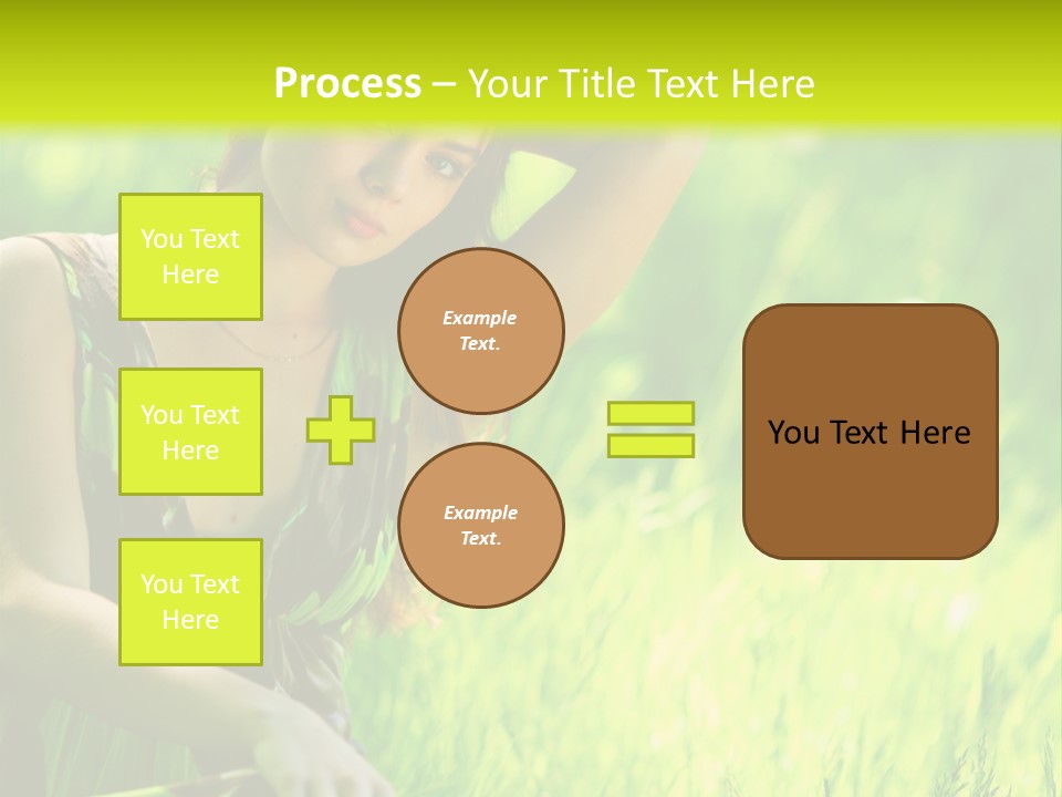 Young  Seductive PowerPoint Template