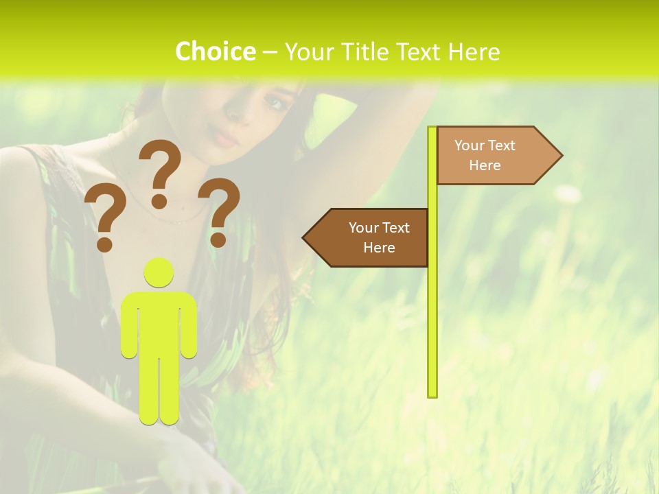 Young  Seductive PowerPoint Template