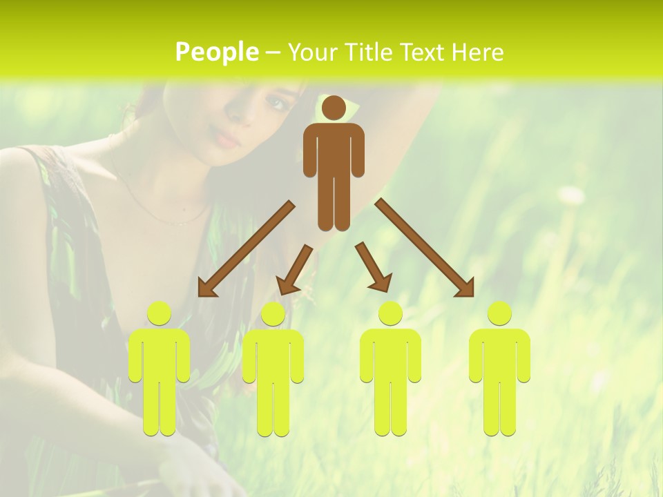 Young  Seductive PowerPoint Template