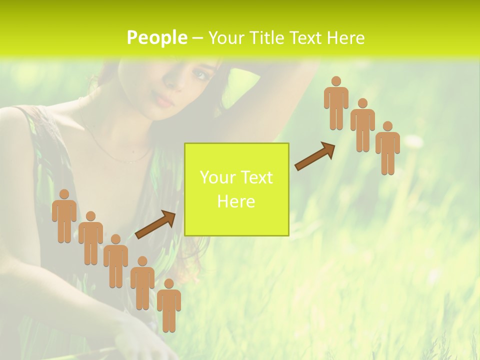 Young  Seductive PowerPoint Template