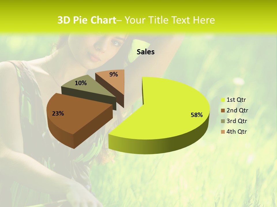Young  Seductive PowerPoint Template