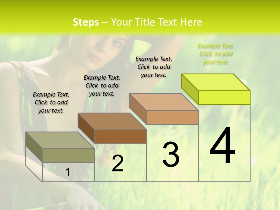 Young  Seductive PowerPoint Template