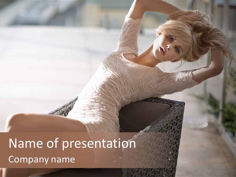 Young Cute Romantic PowerPoint Template