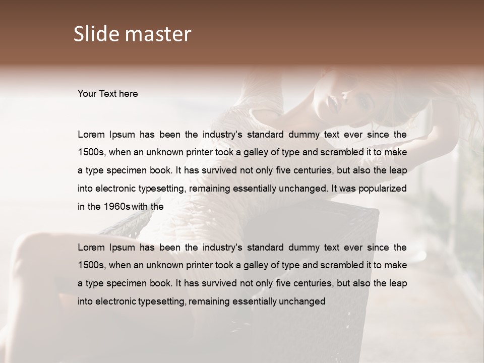 Young Cute Romantic PowerPoint Template