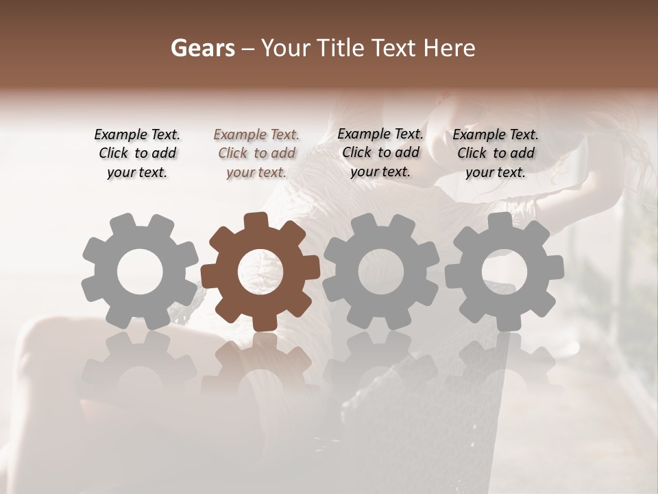 Young Cute Romantic PowerPoint Template