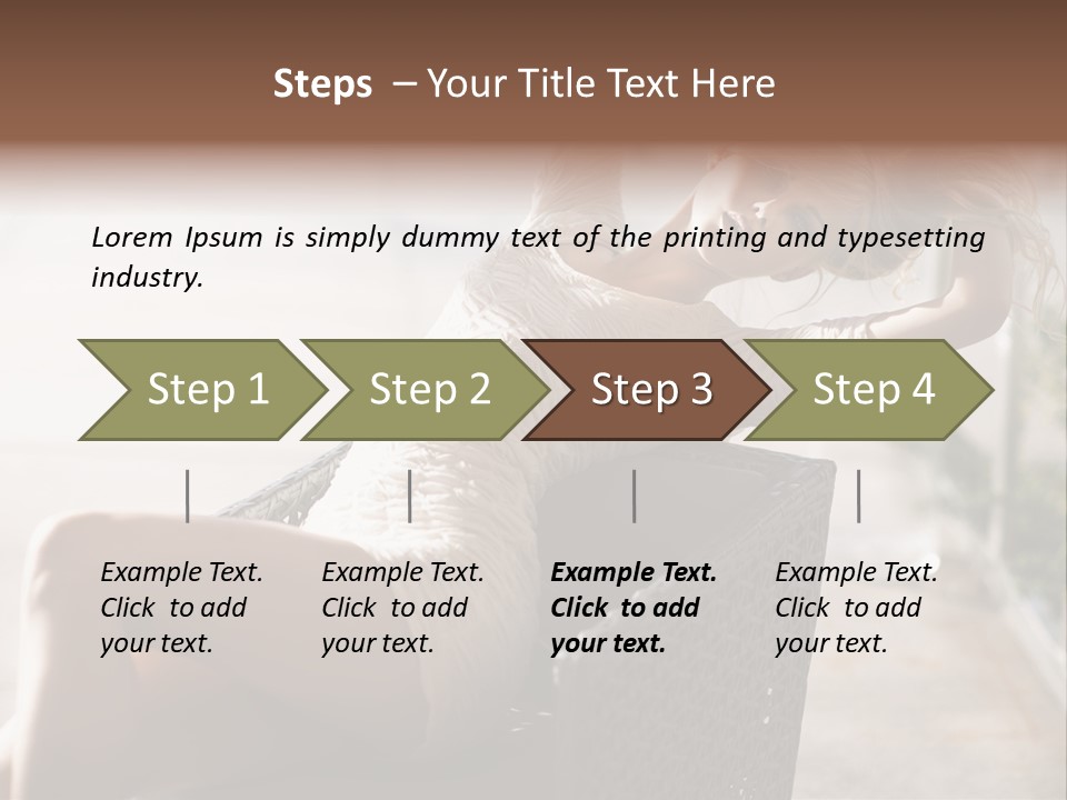 Young Cute Romantic PowerPoint Template