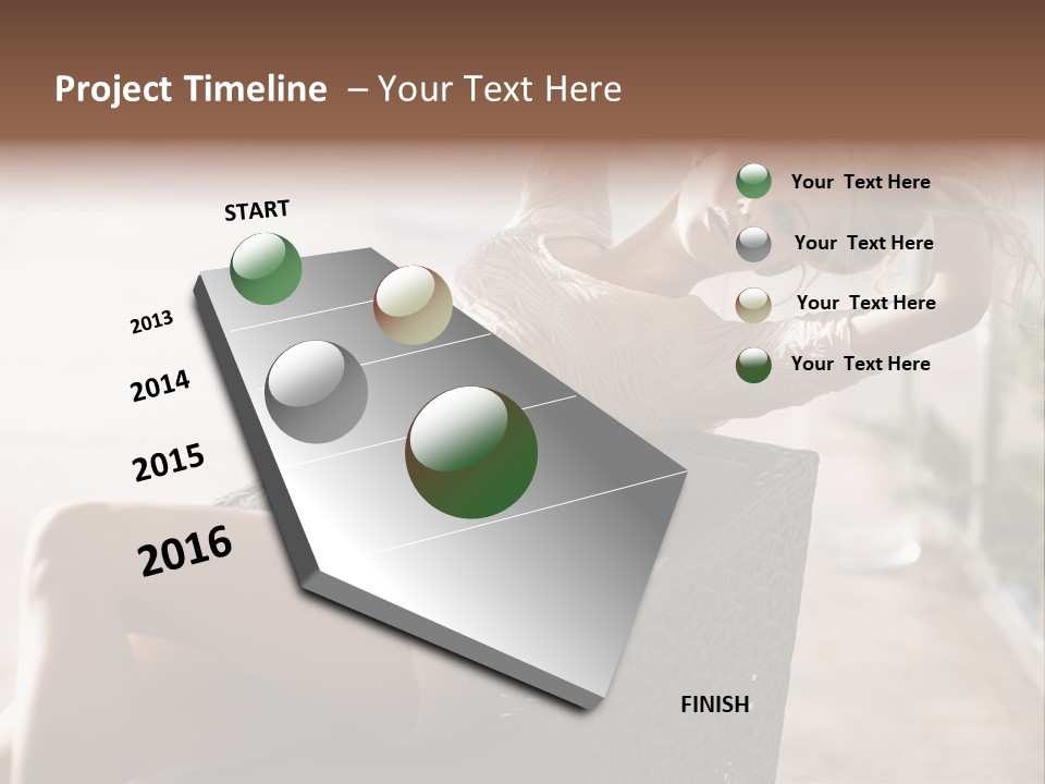 Young Cute Romantic PowerPoint Template