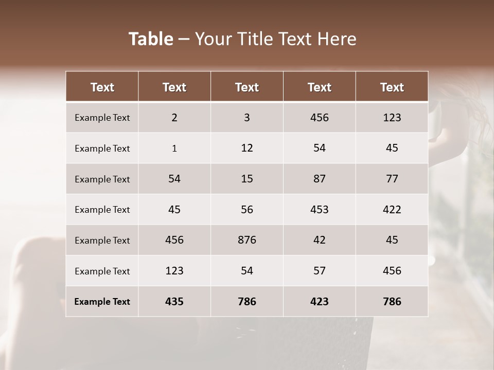 Young Cute Romantic PowerPoint Template