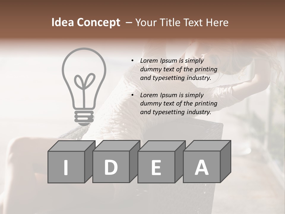 Young Cute Romantic PowerPoint Template