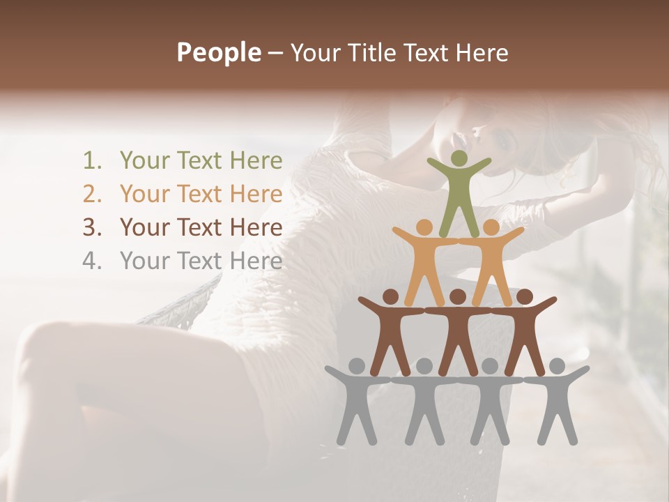 Young Cute Romantic PowerPoint Template