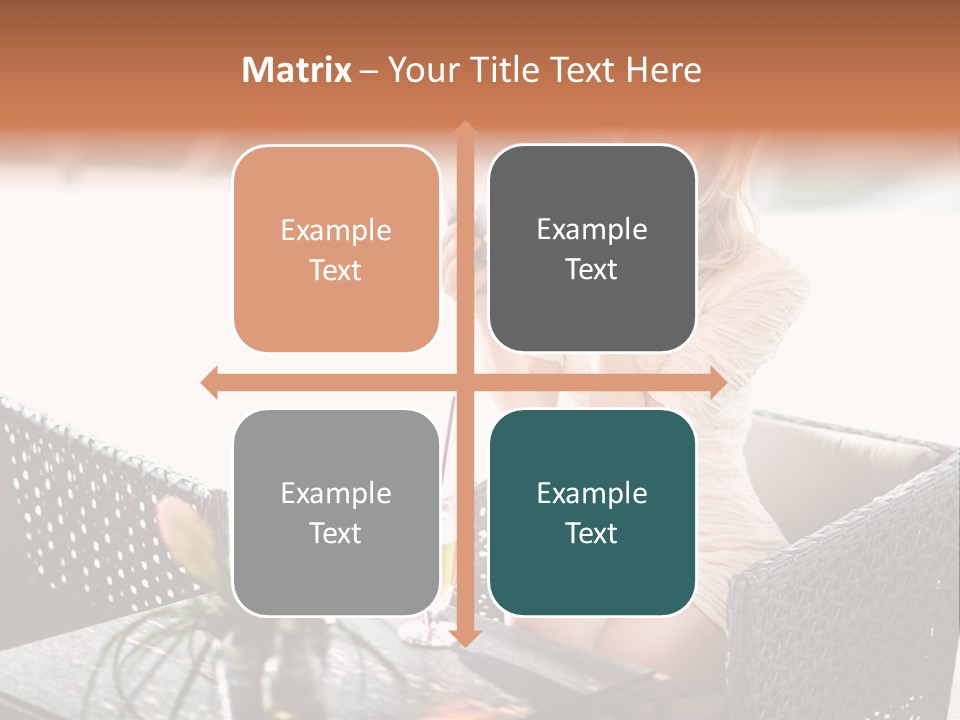 Leisure Blind  PowerPoint Template