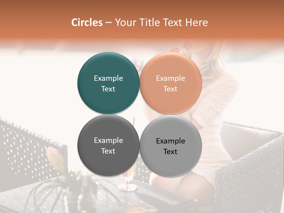 Leisure Blind  PowerPoint Template
