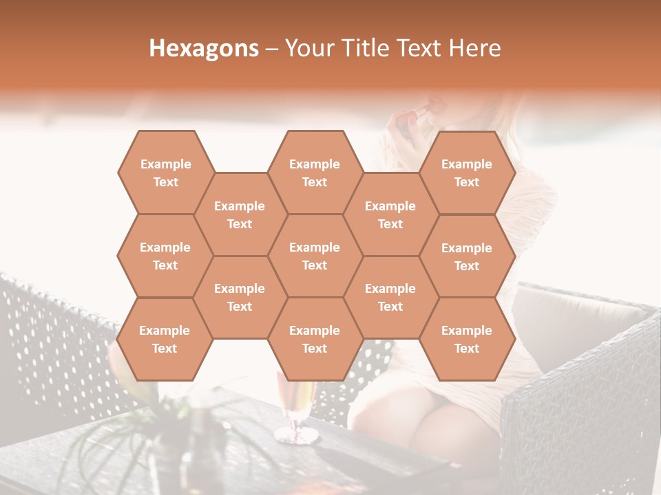 Leisure Blind  PowerPoint Template