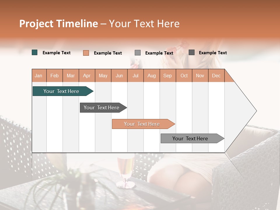 Leisure Blind  PowerPoint Template