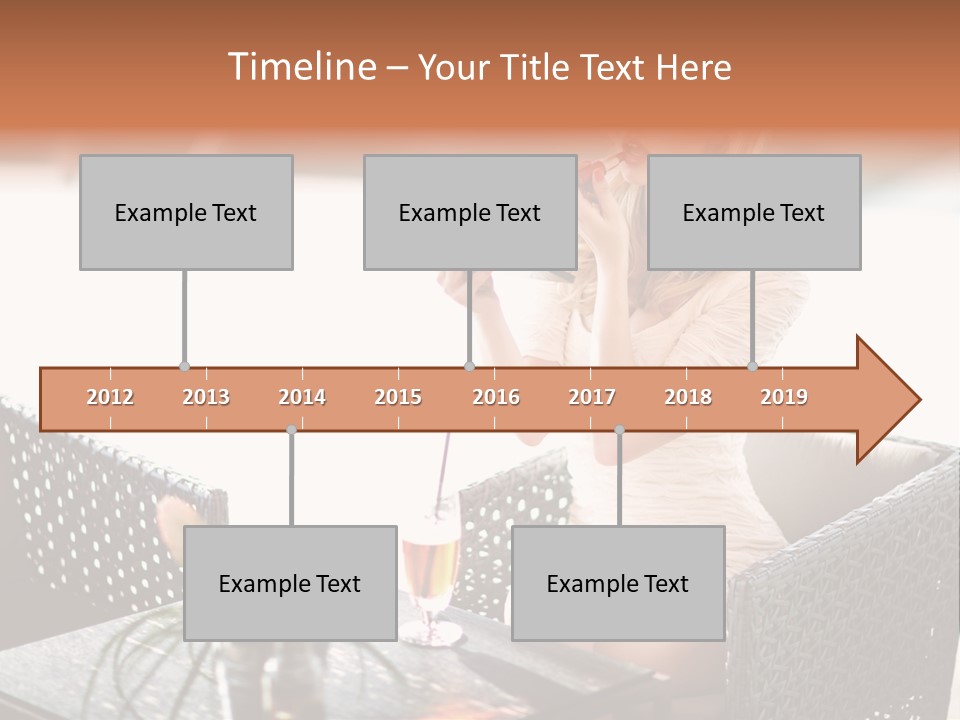 Leisure Blind  PowerPoint Template