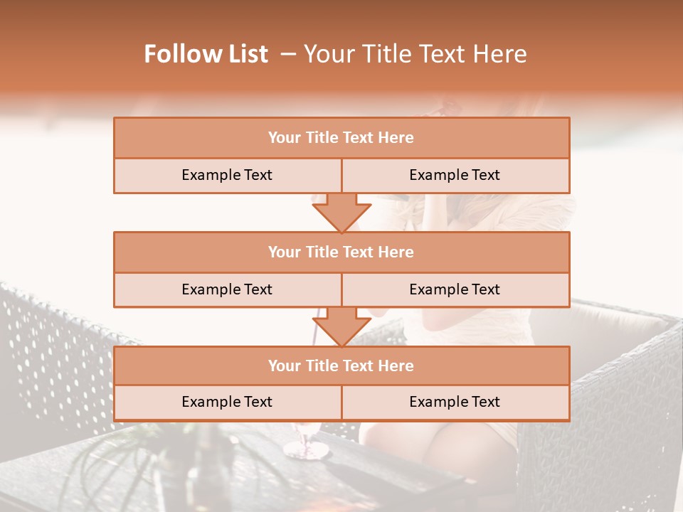 Leisure Blind  PowerPoint Template