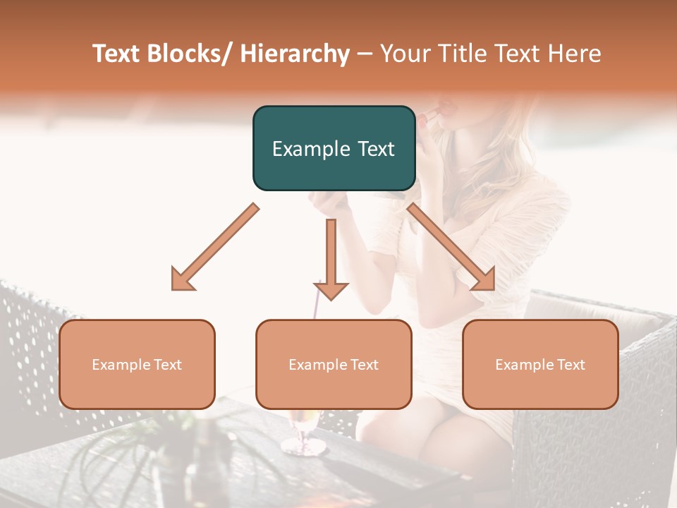 Leisure Blind  PowerPoint Template