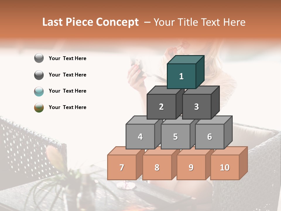 Leisure Blind  PowerPoint Template