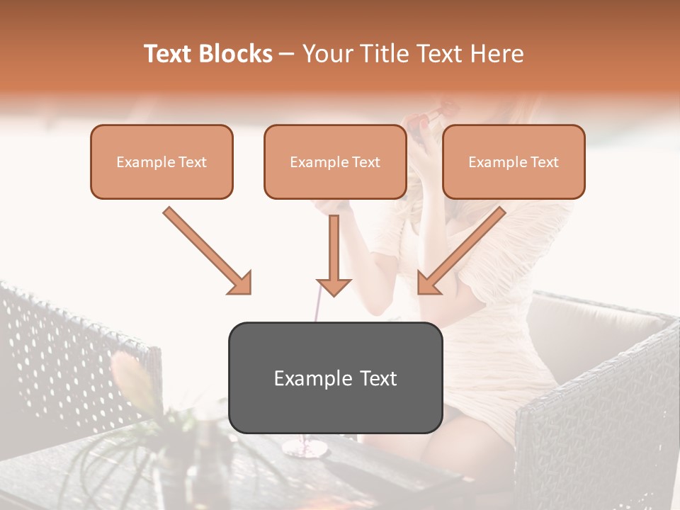 Leisure Blind  PowerPoint Template