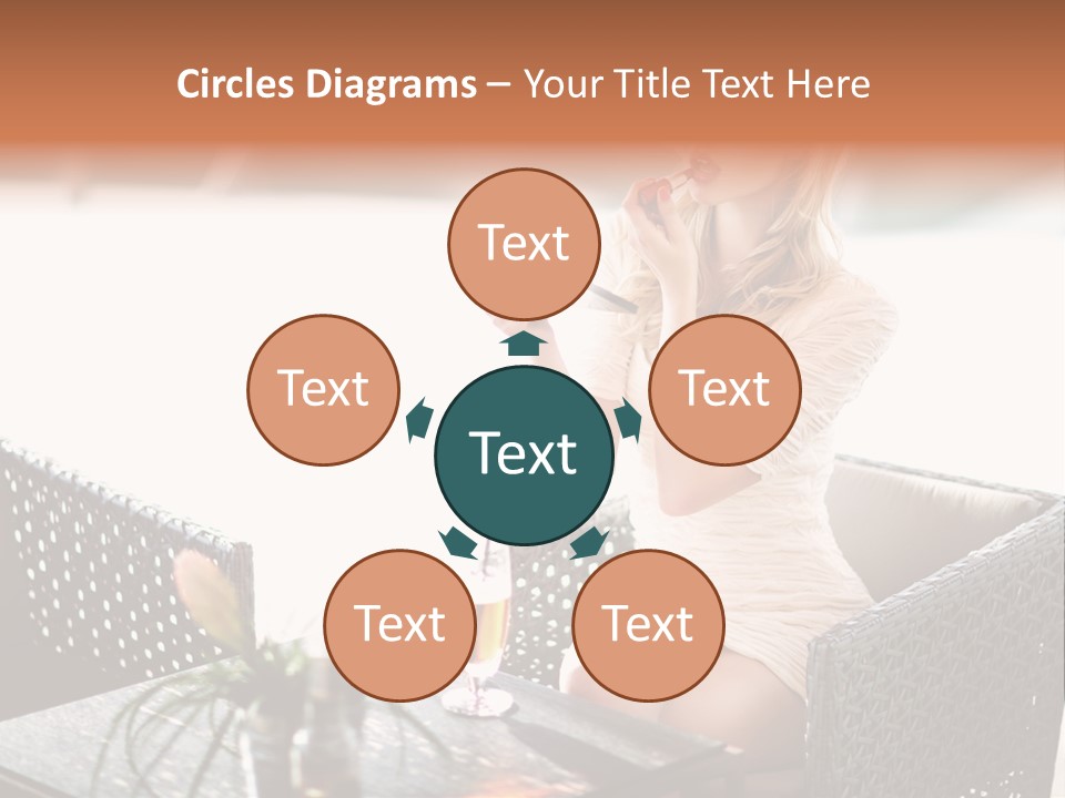 Leisure Blind  PowerPoint Template