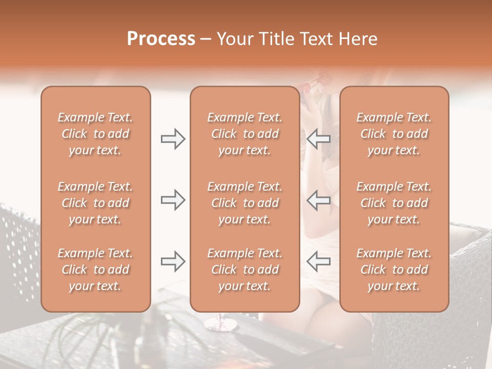 Leisure Blind  PowerPoint Template