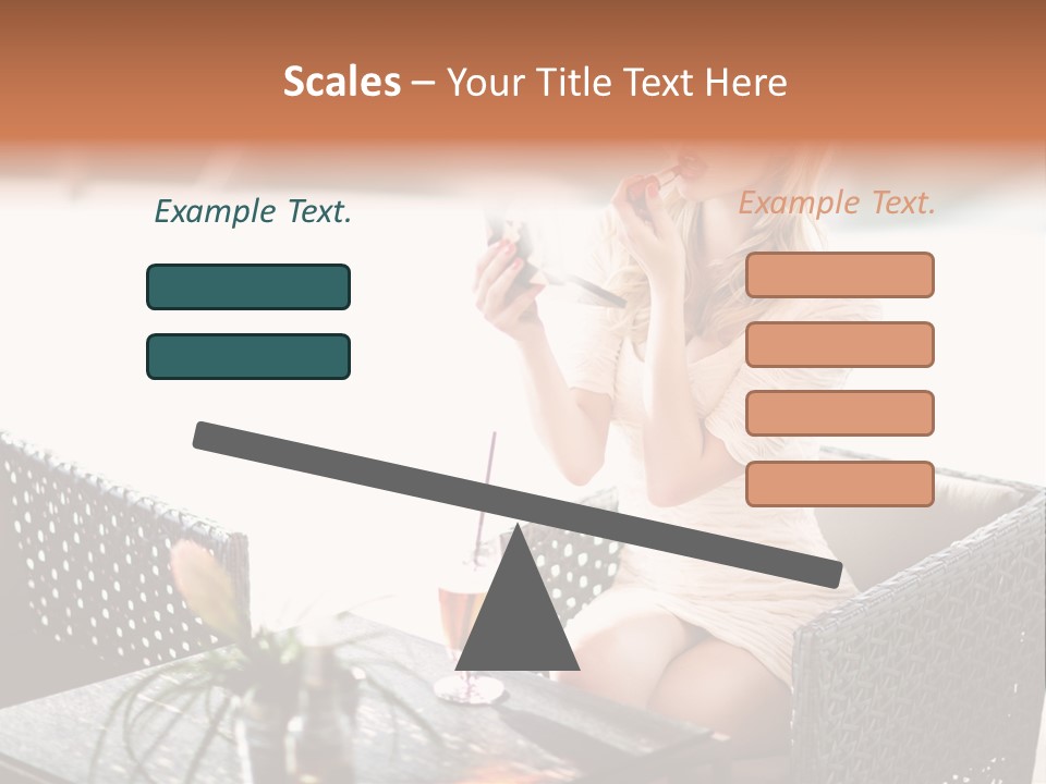 Leisure Blind  PowerPoint Template