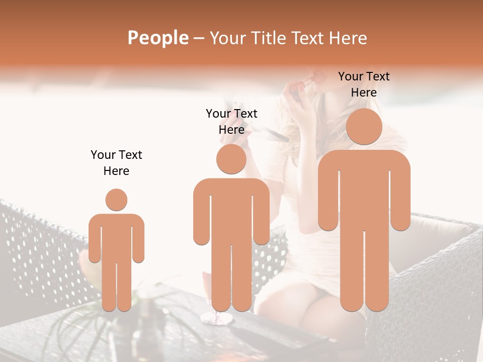 Leisure Blind  PowerPoint Template