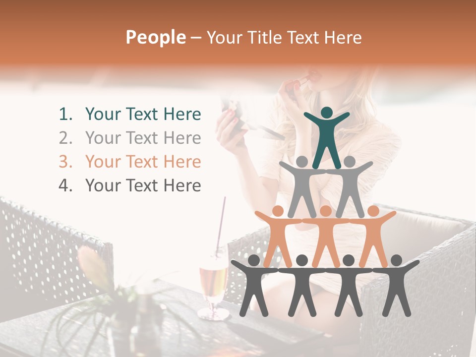 Leisure Blind  PowerPoint Template