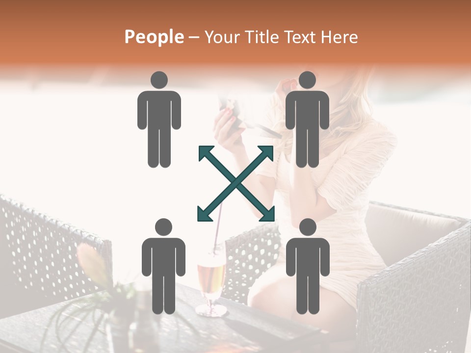 Leisure Blind  PowerPoint Template