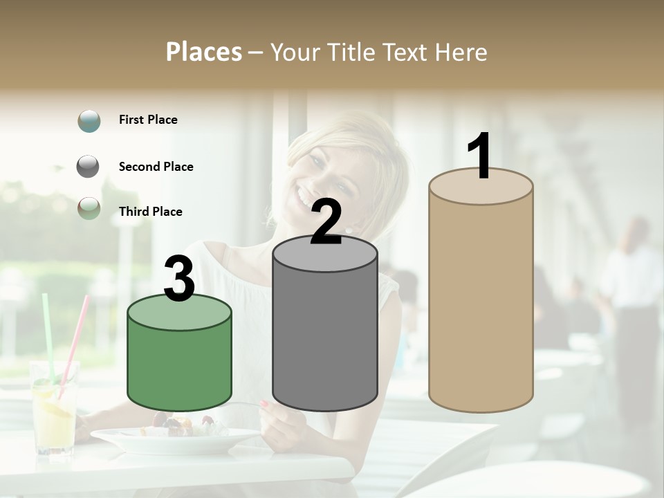 White Potato Farm PowerPoint Template