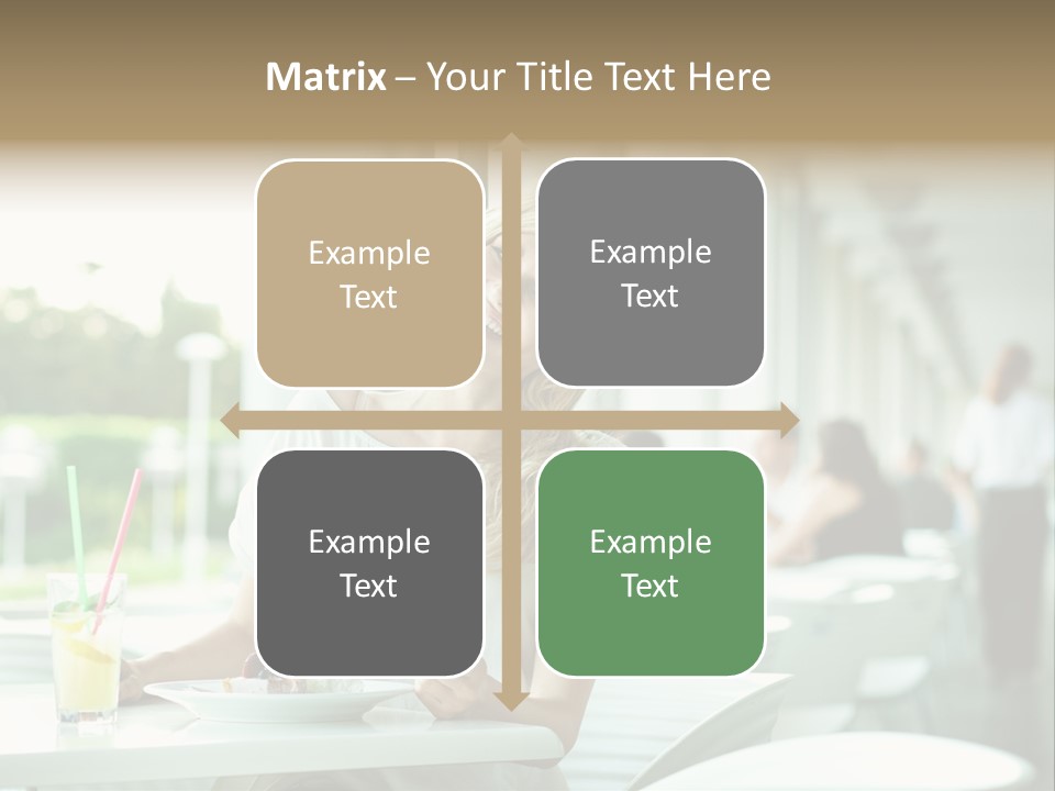 White Potato Farm PowerPoint Template