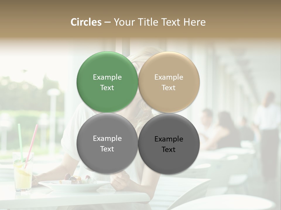 White Potato Farm PowerPoint Template