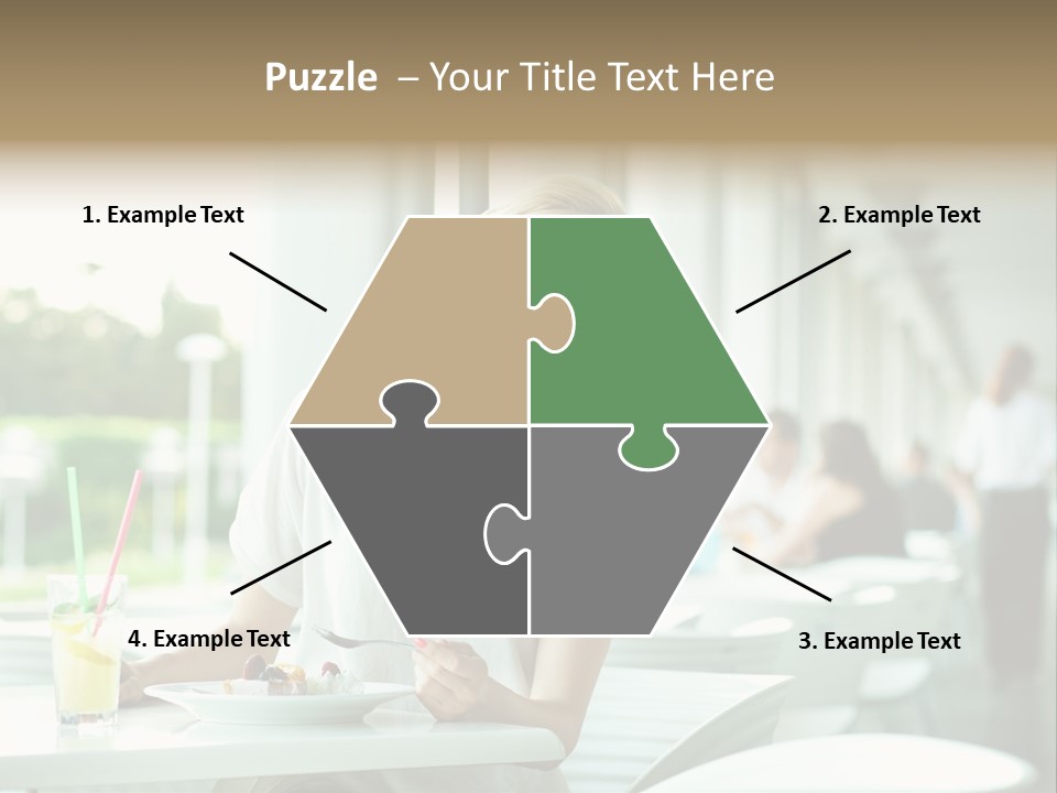 White Potato Farm PowerPoint Template