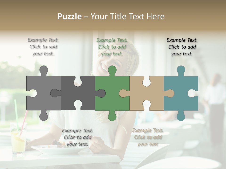 White Potato Farm PowerPoint Template