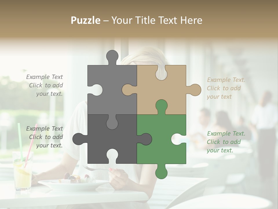 White Potato Farm PowerPoint Template