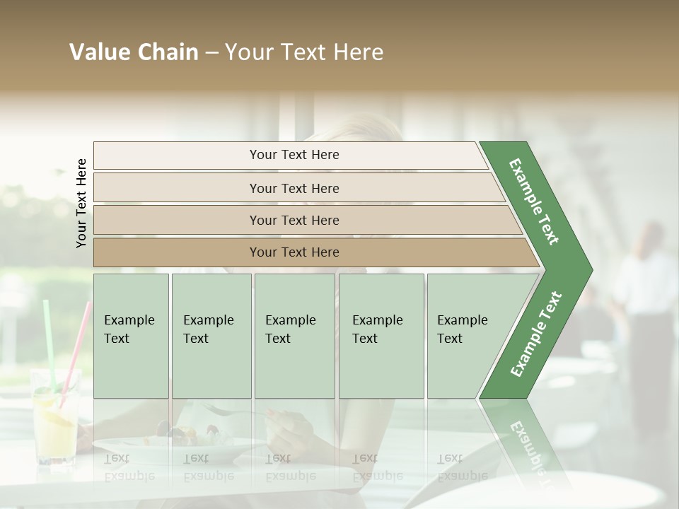 White Potato Farm PowerPoint Template