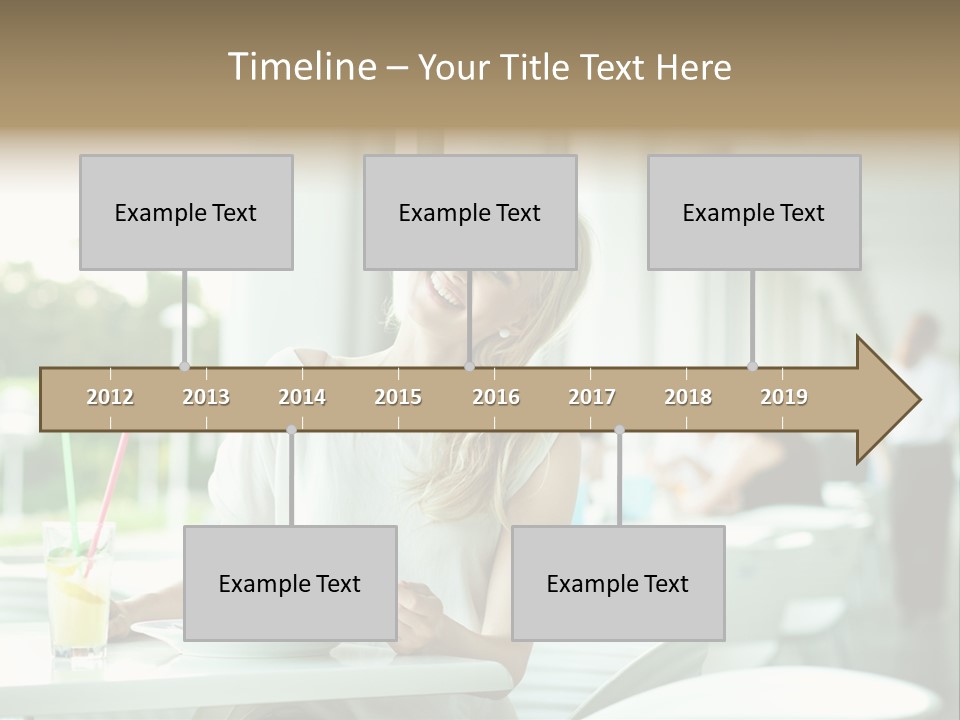White Potato Farm PowerPoint Template