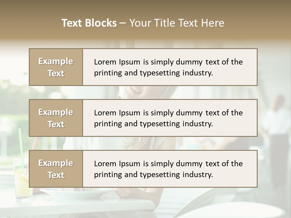 White Potato Farm PowerPoint Template