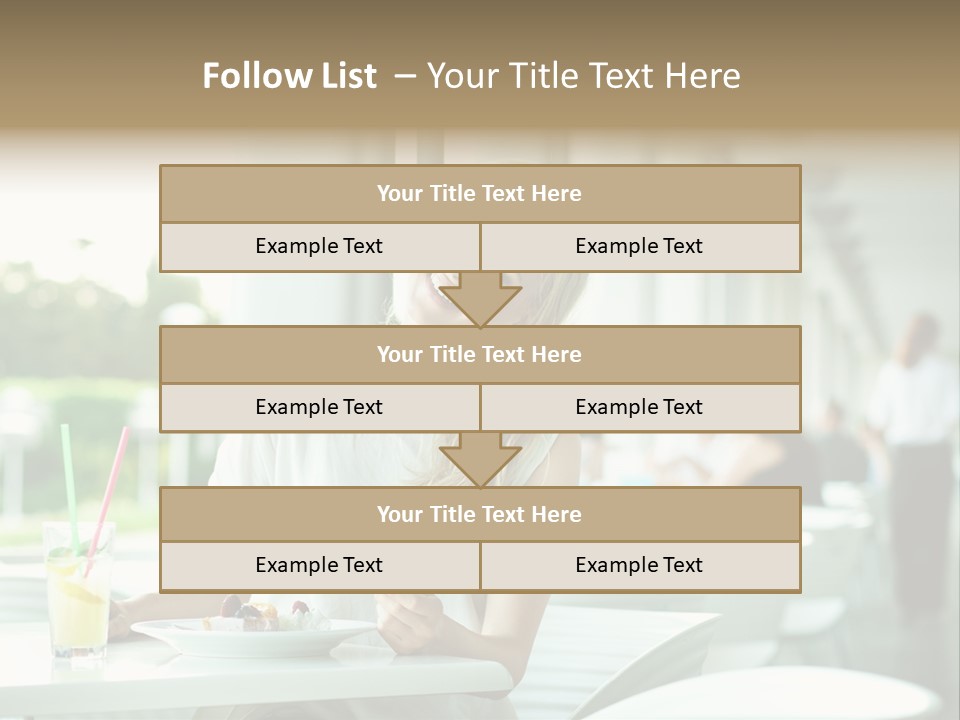 White Potato Farm PowerPoint Template