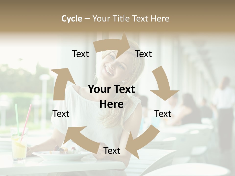 White Potato Farm PowerPoint Template