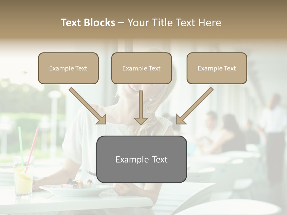 White Potato Farm PowerPoint Template