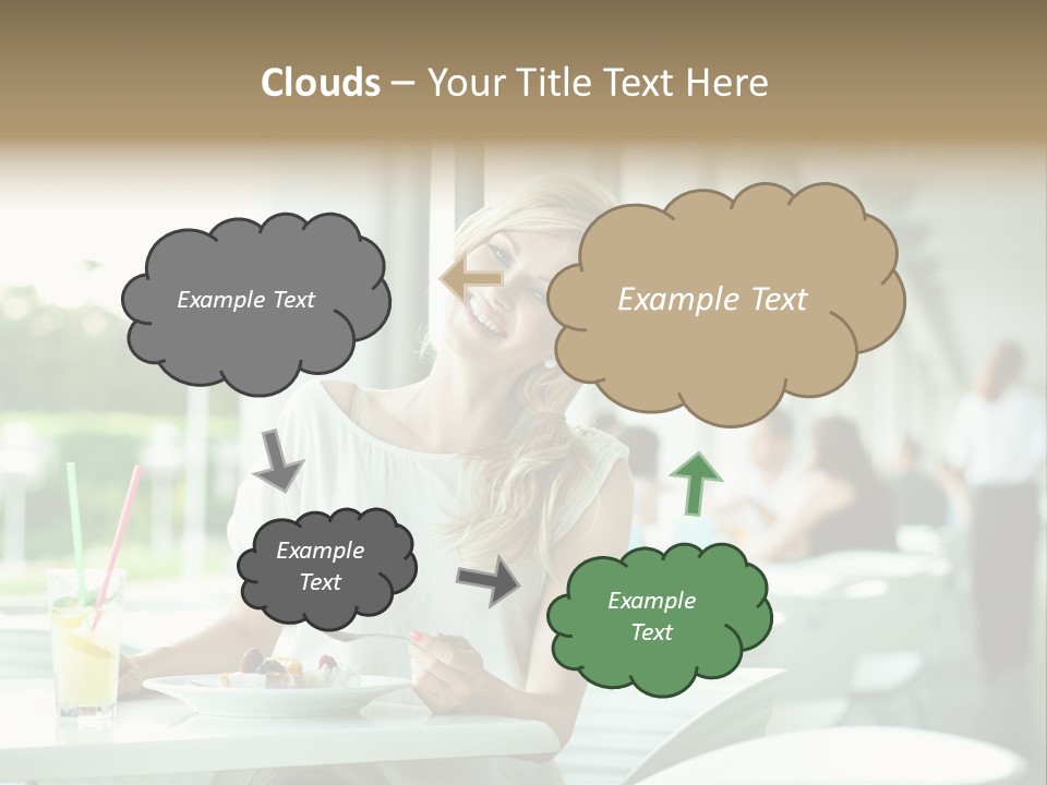White Potato Farm PowerPoint Template
