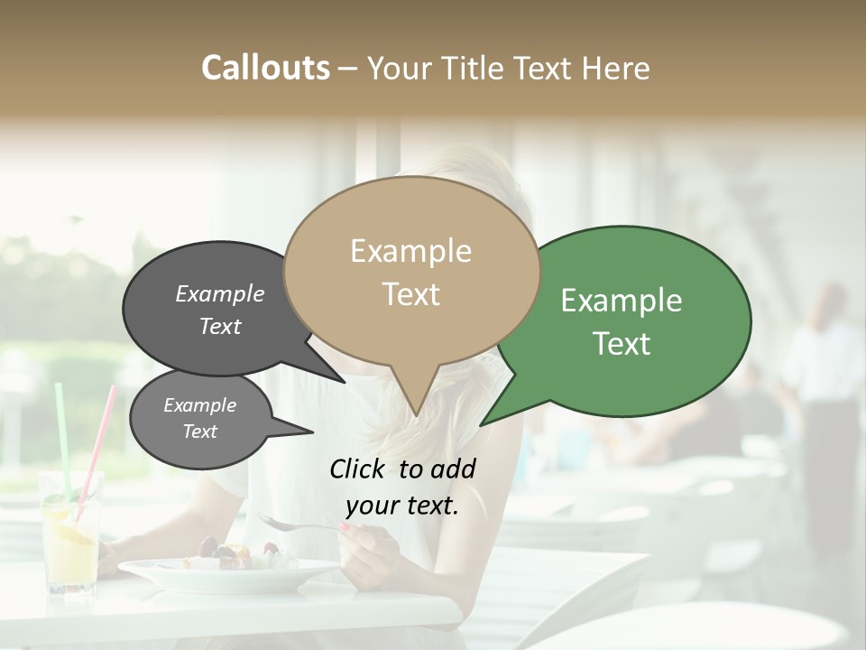 White Potato Farm PowerPoint Template