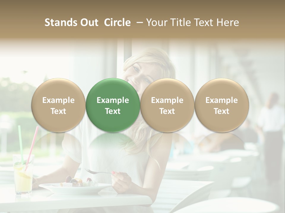 White Potato Farm PowerPoint Template