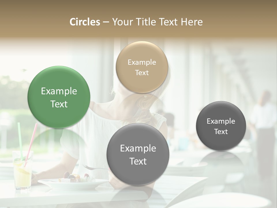 White Potato Farm PowerPoint Template