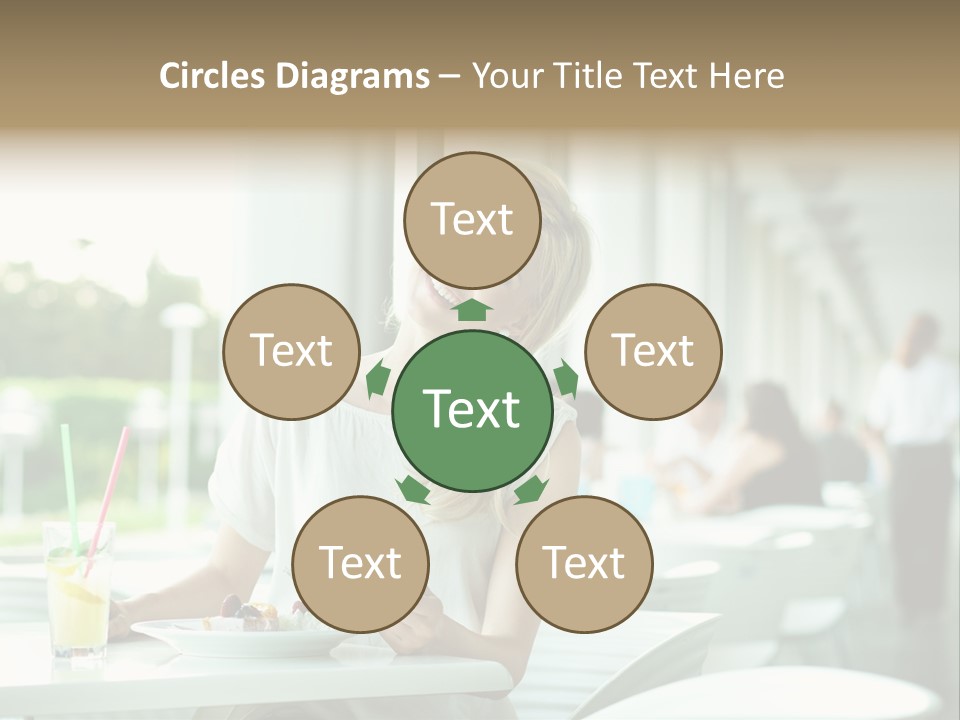 White Potato Farm PowerPoint Template